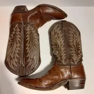 Justin Boots | Shoes | Justin Vintage Style 8732 Brown 